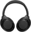 Alt View 13. Sony - WH1000XM4 Wireless Noise-Cancelling Over-the-Ear Headphones - Black.