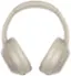 Alt View 11. Sony - WH1000XM4 Wireless Noise-Cancelling Over-the-Ear Headphones - Silver.