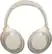 Alt View 17. Sony - WH1000XM4 Wireless Noise-Cancelling Over-the-Ear Headphones - Silver.
