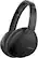 Angle. Sony - WH-CH710N Wireless Noise-Cancelling Over-the-Ear Headphones - Black.
