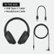 Alt View Zoom 18. Sony - WH-CH710N Wireless Noise-Cancelling Over-the-Ear Headphones - Black.