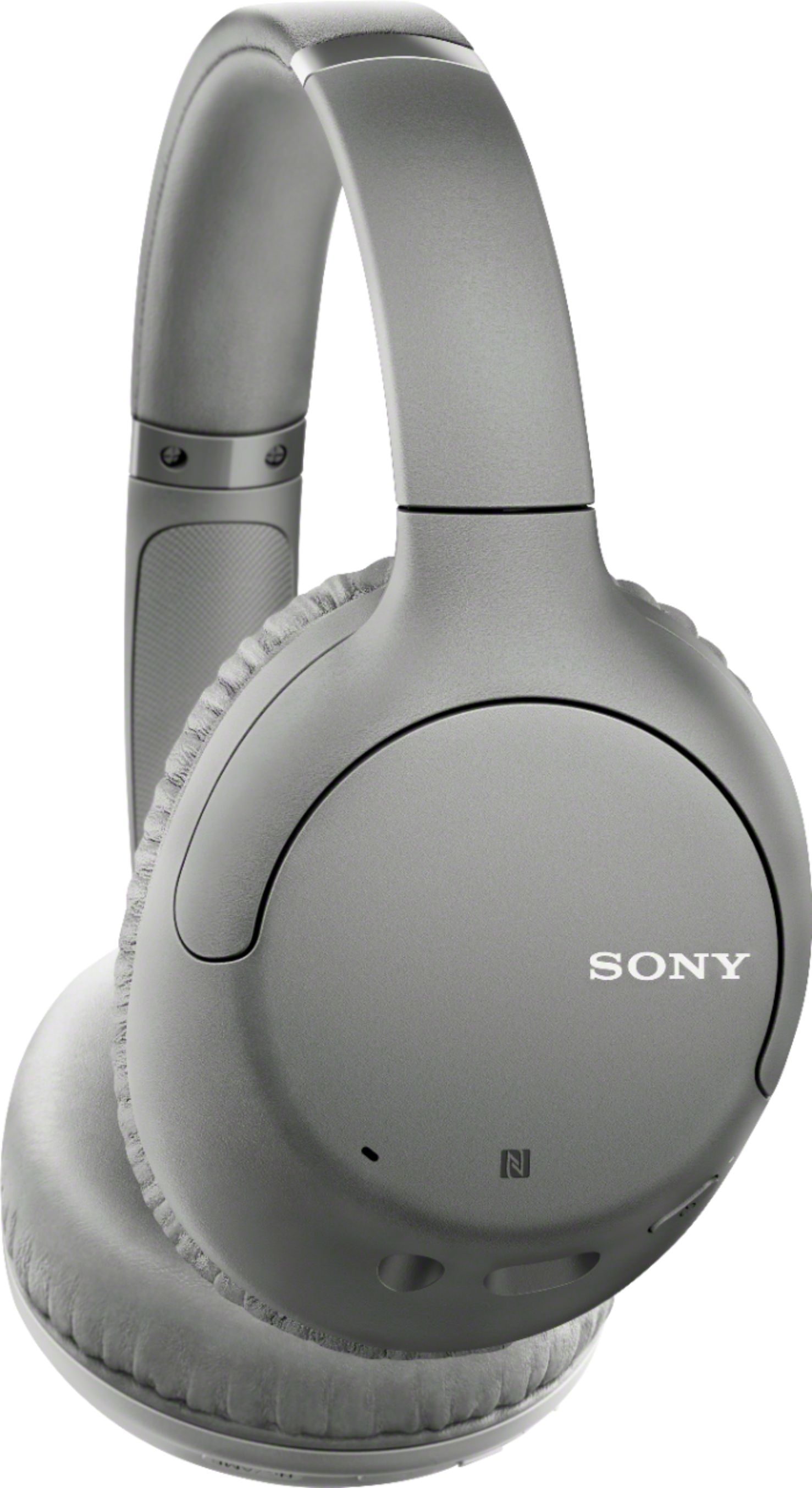 Sony Wh Ch710n Wireless Noise Cancelling Over The Ear Headphones Gray Whch710n H Best Buy