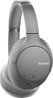 Sony - WH-CH710N Wireless Noise-Cancelling Over-the-Ear Headphones - Gray - Front_Zoom