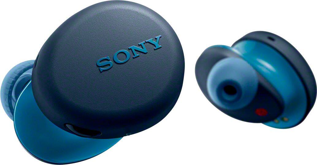 Best Buy Sony WF XB700 True Wireless In ear Headphones Blue WFXB700 L