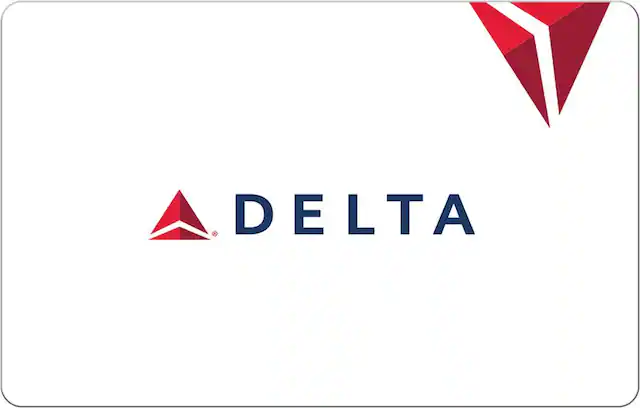 Front. Delta Air Lines - $100 Gift Card.