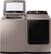Alt View 12. Samsung - 5.0 Cu. Ft. High Efficiency Top Load Washer with Active WaterJet - Champagne.