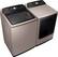 Alt View 14. Samsung - 5.0 Cu. Ft. High Efficiency Top Load Washer with Active WaterJet - Champagne.