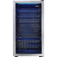 Danby - 36-Bottle Wine Cooler - Stainless Steel - Front_Zoom