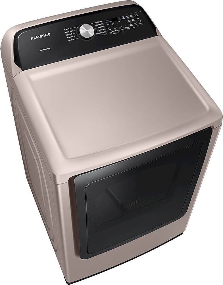 Alt View 18. Samsung - 7.4 Cu. Ft. Gas Dryer with Vibration Reduction Technology+ - Champagne.
