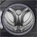 Alt View 4. Samsung - 4.5 Cu. Ft. 10-Cycle High-Efficiency Front-Loading Washer with Steam - Black Stainless Steel.