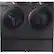 Alt View 6. Samsung - 4.5 Cu. Ft. 10-Cycle High-Efficiency Front-Loading Washer with Steam - Black Stainless Steel.