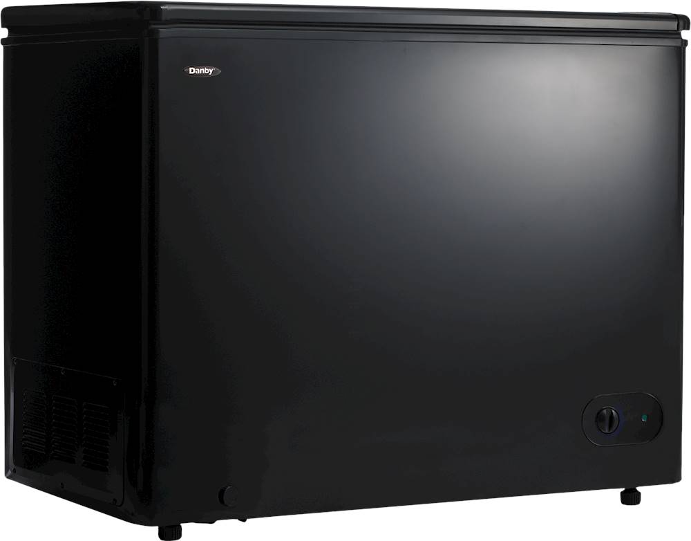 Angle View: Danby - 7.2 cu. Ft. Chest Freezer - Black