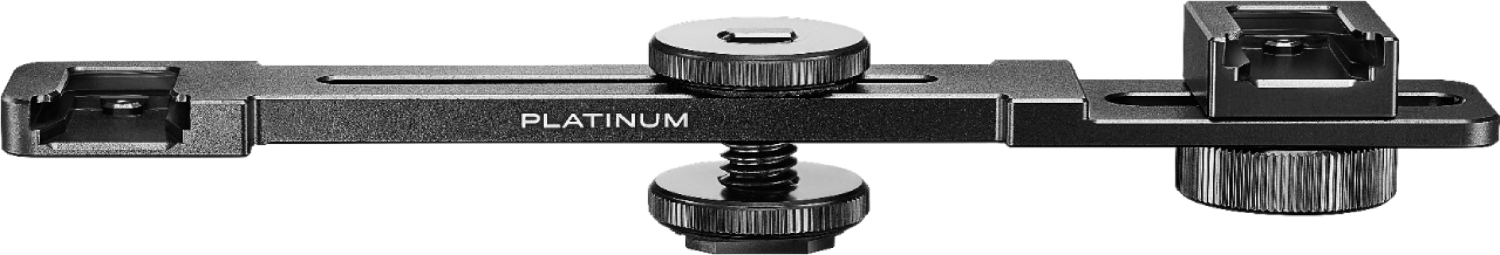 Left View: Canon - Unit Tripod Mount Ring & Adapter E(B) for RF 100mm f/2.8 L MACRO IS USM Lens - Black