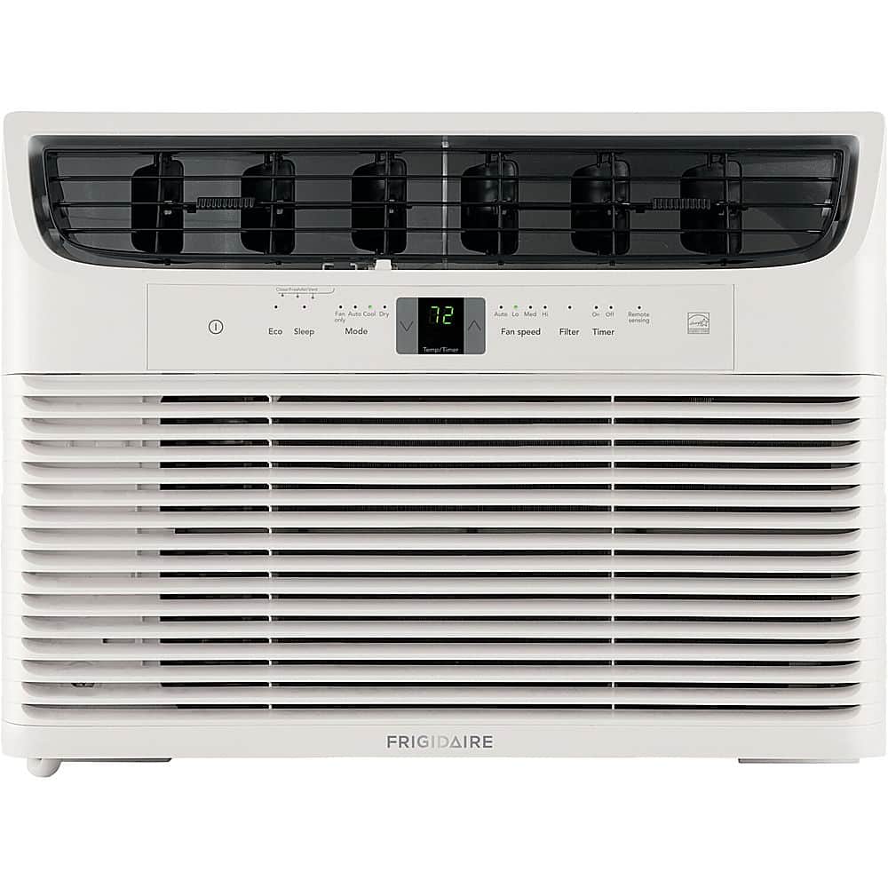 Frigidaire - Energy Star 550 sq ft Window-Mounted Compact Air Conditioner - White - Angle_Zoom