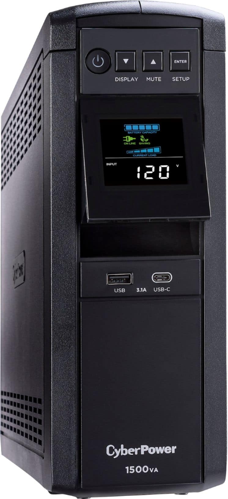 CyberPower LX1500GU3 Battery Backup UPS Systems Black LX1500GU3 - Best Buy