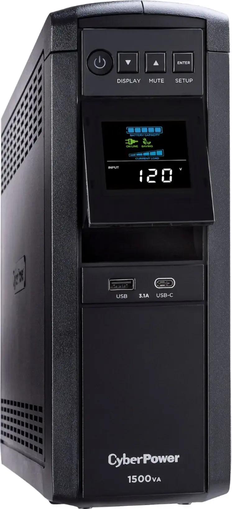 CyberPower 1500VA Sine Wave Battery Back Up System Black GX1500U - Best Buy