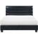 Alt View 15. Click Decor - Hudson Faux Leather 62.8" Queen Platform Bed - Black.
