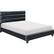 Alt View 16. Click Decor - Hudson Faux Leather 62.8" Queen Platform Bed - Black.