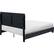 Alt View 17. Click Decor - Hudson Faux Leather 62.8" Queen Platform Bed - Black.