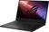 Left. ASUS - ROG Zephyrus G15 15.6" Laptop - AMD Ryzen 7 - 16GB Memory - NVIDIA GeForce GTX 1660 Ti Max-Q - 1TB SSD - Brushed Black.