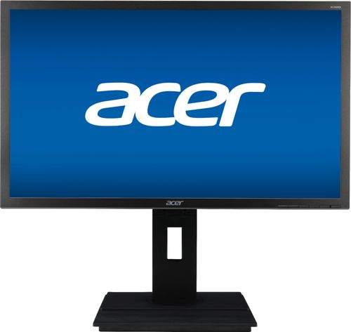Acer - 21.5" LED FHD Monitor (DVI, DisplayPort, VGA) - Dark Gray
