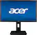 Front. Acer - 21.5" LED FHD Monitor (DVI, DisplayPort, VGA) - Dark Gray.