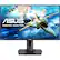 Front. ASUS - VG278QR 27" Full HD Widescreen FreeSync and G-SYNC Compatible Gaming Monitor (DVI, HDMI, DisplayPort) - Black.