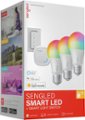 Angle Zoom. Sengled - Smart LED A19 Starter Kit (3-Pack) + Switch - Multicolor.