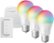Front Zoom. Sengled - Smart A19 LED Bulbs 60W Starter Kit 3-Pack + Switch Works with Amazon Alexa, Google Assistant & Apple Home Kit - Multicolor.