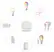 Alt View 13. Sengled - Smart A19 LED Bulbs 60W Starter Kit 3-Pack + Switch Works with Amazon Alexa, Google Assistant & Apple Home Kit - Multicolor.