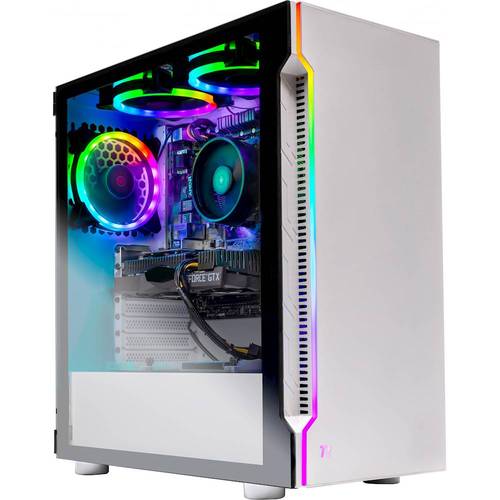 Skytech Gaming - Archangel Gaming Desktop - AMD Ryzen 5 3600 - 16GB Memory - NVIDIA GeForce GTX 1660 Super - 500GB SSD - White