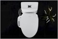 Alt View Zoom 11. Luxe - E850 Electric Self-Cleaning Nozzle Elongated Bidet Toilet Seat w/Warm Water - White.
