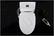 Alt View 11. Luxe - E890 Electric Self-Cleaning Nozzle Elongated Bidet Toilet Seat w/Warm Water - White.