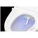 Alt View 13. Luxe - E890 Electric Self-Cleaning Nozzle Elongated Bidet Toilet Seat w/Warm Water - White.