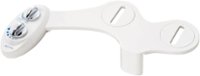 Front Zoom. Luxe - Neo 120 Non-Electric Self-Cleaning Nozzle Universal Fit Bidet Toilet Attachment - White.