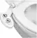 Alt View 14. Luxe - Neo 120 Non-Electric Self-Cleaning Nozzle Universal Fit Bidet Toilet Attachment - White.