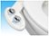 Alt View Zoom 15. Luxe - Neo 120 Non-Electric Self-Cleaning Nozzle Universal Fit Bidet Toilet Attachment - White.