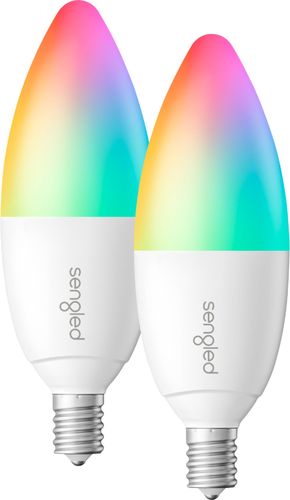 Sengled - Smart LED Color Candle Bulb (2-Pack) - Multicolor