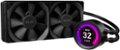 Alt View Zoom 11. NZXT - Kraken X53 RGB All-in-one 240mm Radiator CPU Liquid Cooling System - Black.