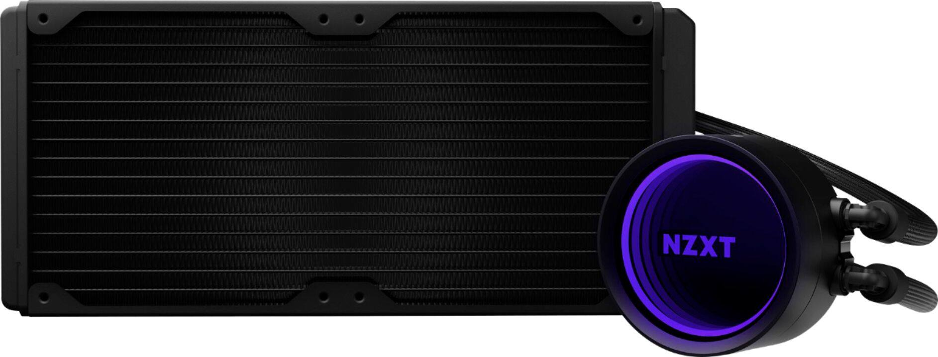 Alt View 22. NZXT - Kraken X63 280mm RGB All-in-one Liquid CPU Cooler - Black.