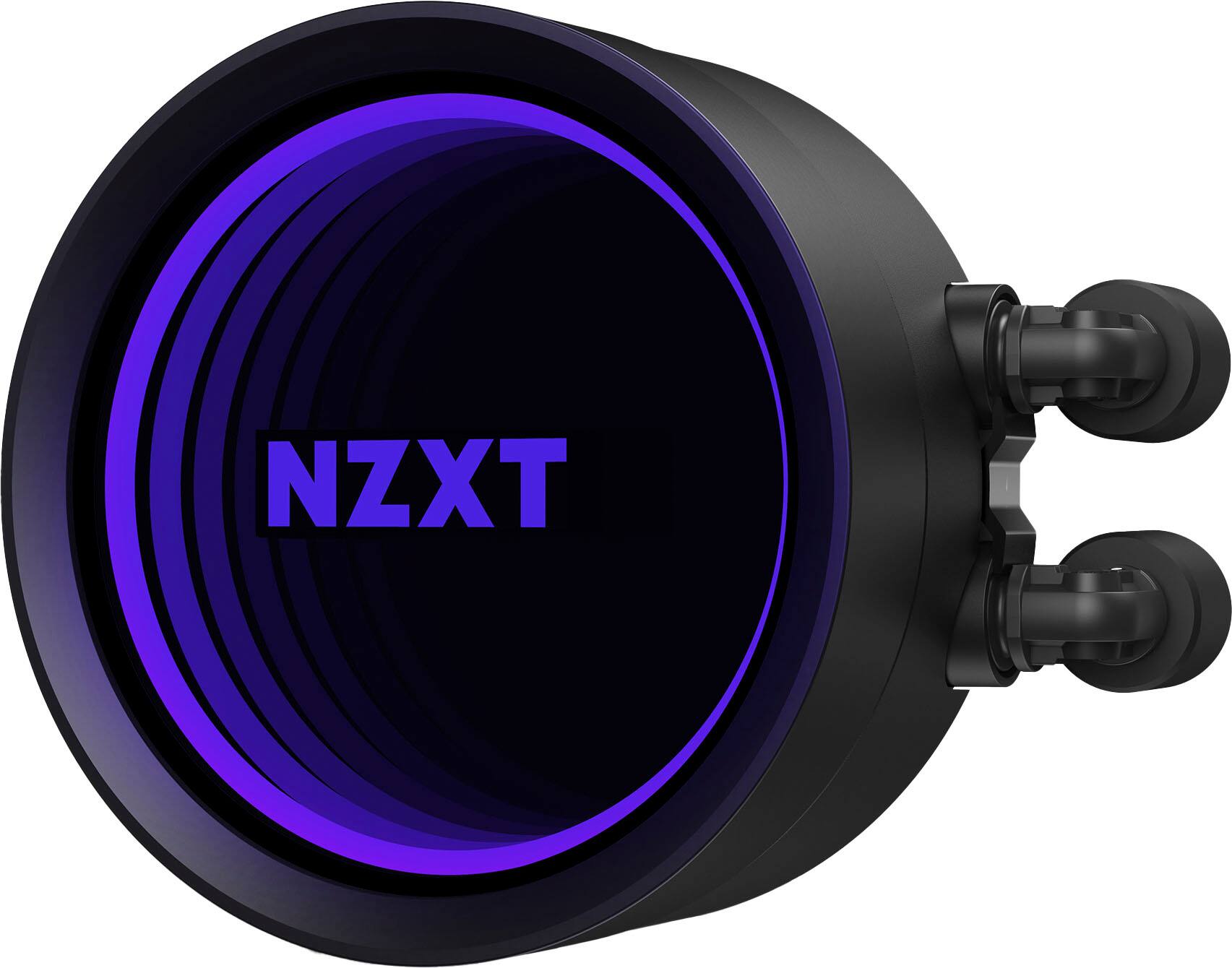 Alt View 13. NZXT - Kraken X73 RGB All-in-one 360mm Radiator CPU Liquid Cooling System - Black.