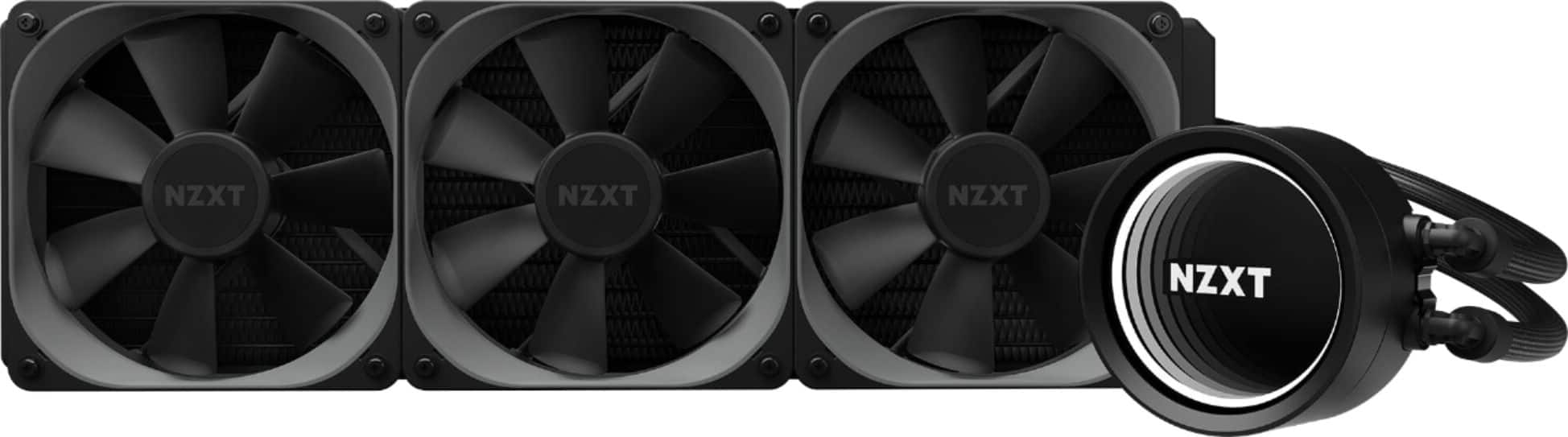 Alt View 18. NZXT - Kraken X73 RGB All-in-one 360mm Radiator CPU Liquid Cooling System - Black.