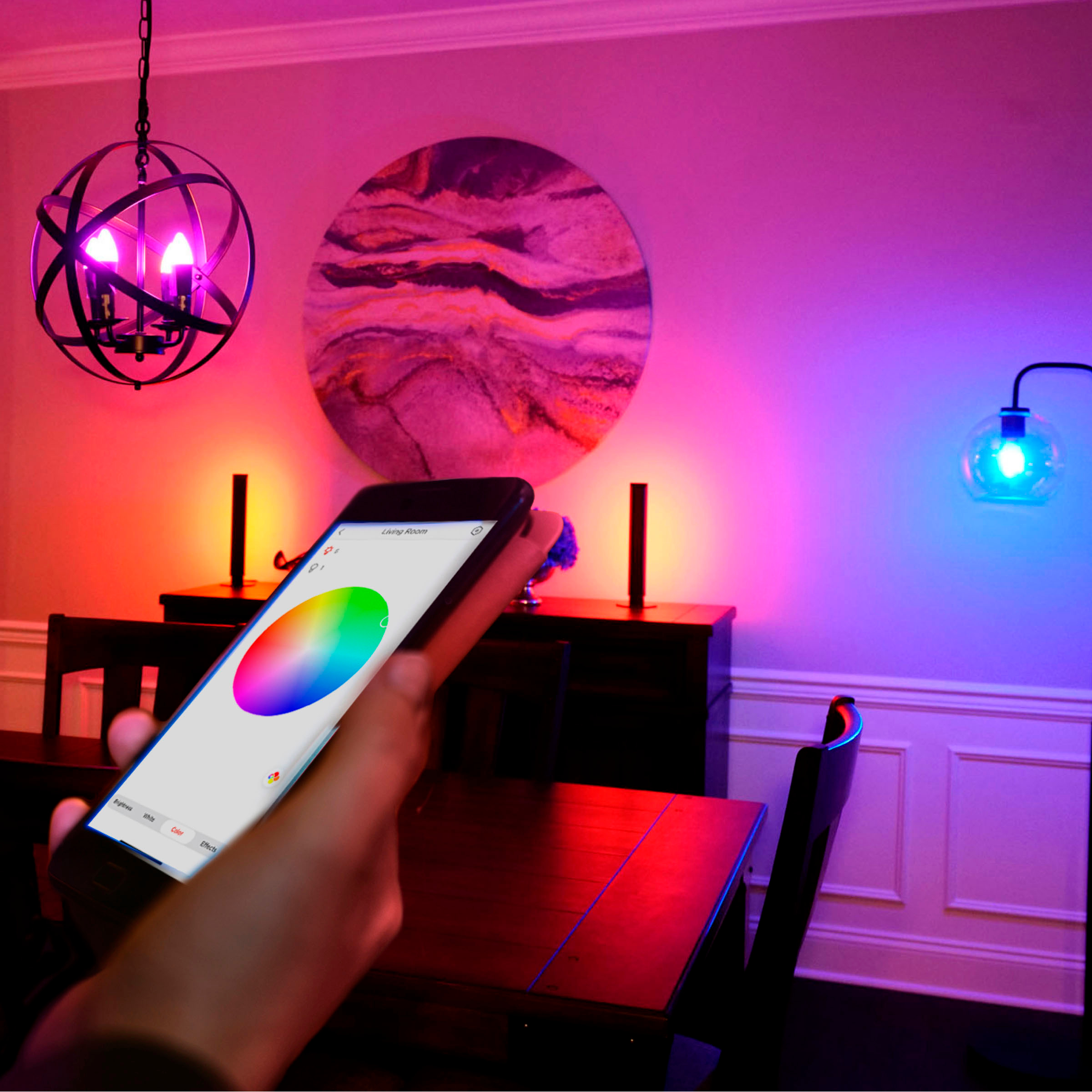 Sengled Smart Light Bulb Starter Kit, Smart Bulbs that Work with Alexa,  Google Home, Color Changing Light Bulb, Alexa Light Bulbs, A19 E26 Dimmable