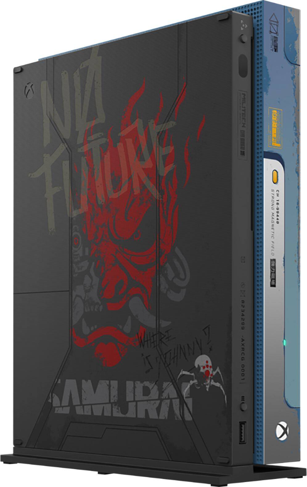 Alt View 11. Microsoft - Xbox One X 1TB Cyberpunk 2077 Limited Edition Console Bundle - Black.