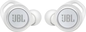 JBL - LIVE 300TWS True Wireless In-Ear Headphones - White - Front_Zoom