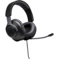 Angle Zoom. JBL - Quantum 100 Surround Sound Gaming Headset for PC, PS4, Xbox One, Nintendo Switch, and Mobile Devices - Black.