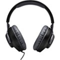 Alt View Zoom 14. JBL - Quantum 100 Surround Sound Gaming Headset for PC, PS4, Xbox One, Nintendo Switch, and Mobile Devices - Black.