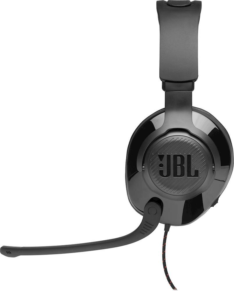 Alt View 12. JBL - Quantum 300 Wired Stereo Gaming Headset for PC, PS4, Xbox One, Nintendo Switch and Mobile Devices - Black.