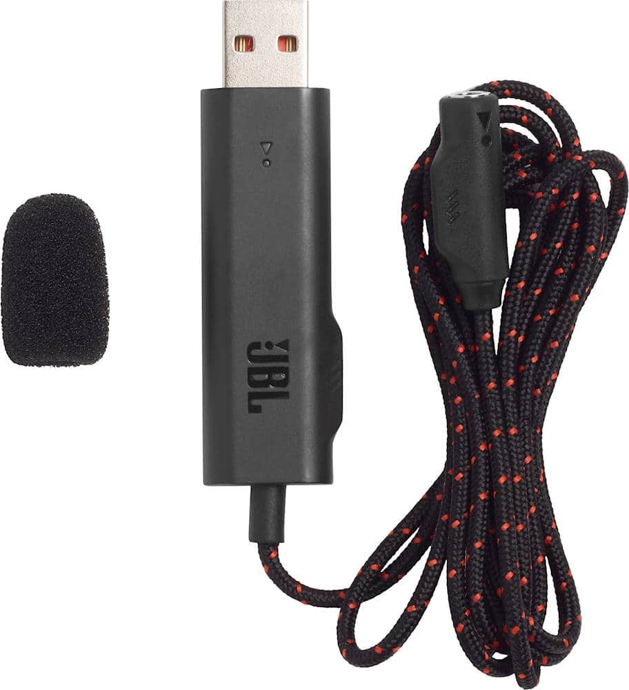 Alt View 13. JBL - Quantum 300 Wired Stereo Gaming Headset for PC, PS4, Xbox One, Nintendo Switch and Mobile Devices - Black.