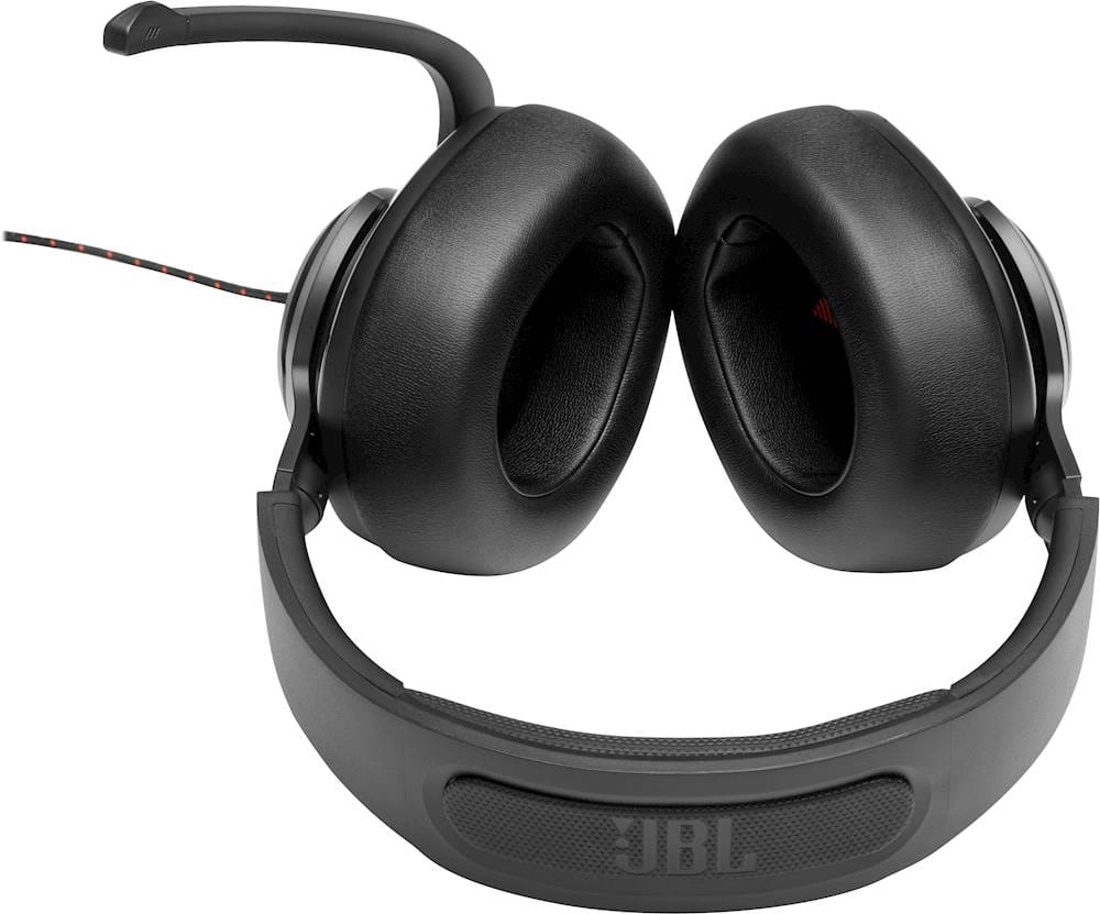 Alt View 16. JBL - Quantum 300 Wired Stereo Gaming Headset for PC, PS4, Xbox One, Nintendo Switch and Mobile Devices - Black.